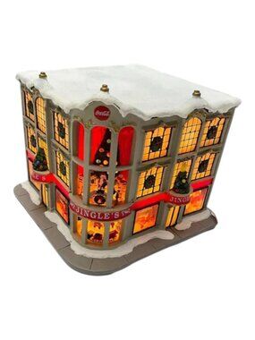 Hawthorne Coca-Cola Xmas Jingles Department Store Ltd Ed Light Up Working 2001